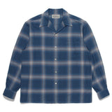 GUILTYPARTIES TIGER Shirts checked striped Hawaiian long-sleeved shirt