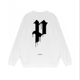 Purple Brand Long Sleeve T-Shirt Fashion Loose Long Sleeve Top