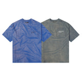 ERD T Shirts Cartoon Print Loose-Fitting Casual T-shirt Men