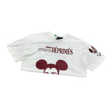 ERD T Shirts Summer Street Punk Rock Loose Short Sleeve T-shirt