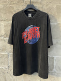 Men Vintage T-Shirts "Planet Earth" Band Saint Michael Acid Washed T-Shirt