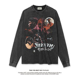 Nba Long Sleeved Shirt Autumn and Winter Jimmy Butler Basketball Star Printed Long Sleeve T-shirt Pure Cotton