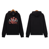 Amiri Hoodie AMI Pattern Pullover Hooded Sweater Men and Women