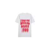 CHH Chrome Heart T Shirts Crowe Sanskrit Rainbow Smiley Flower Horseshoe Print T-Shirt Short Sleeve