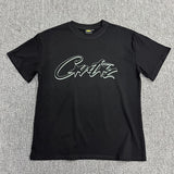 Corteiz T Shirt Short Sleeve Letter Flower