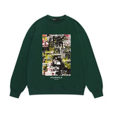 Purple Brand Sweatshirt Loose Crew Neck Sweater