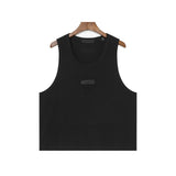 Fog Essentials tank spring summer FOG letter crew neck vest
