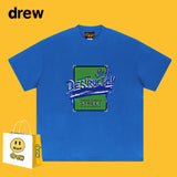 Drew T Shirts Short Sleeve T-shirt Smiley Face Short Sleeve