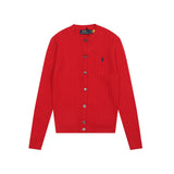 Ralph Lauren Knitted sweaters small twist knitted cardigan polo solid color crew neck