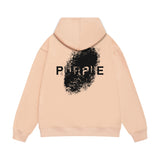 Purple Brand Hoodie Fashion Loose Hooded Sweater
