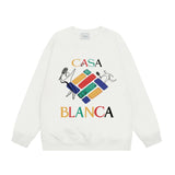 Casablanca Long sleeve T-shirt Print Crew neck Casual