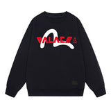 Evisu Sweatshirts Loose Casual Unisex Sweater