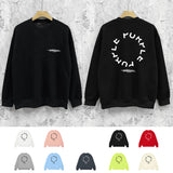 Purple Brand Sweatshirt Loose Crew Neck Sweater