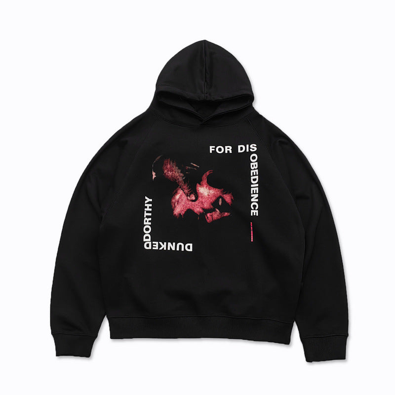 ERD Hoodie Printed Hoodie Loose Casual