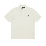 Ralph Lauren Knitted sweaters Ralph Lauren Knitted Short Sleeved Shirt POLO Lapel Knitted Short Sleeve Small Twist Lapel T-Shirt