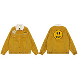 Drew House Jacket Unisex Lapel Fleece Denim Jacket