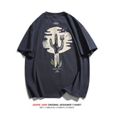 Men's T-Shirts Short-Sleeved T-shirt Men's Summer Loose All-Match Casual