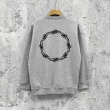 Purple Brand Sweatshirt Loose Crew Neck Sweater