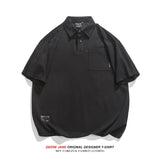 Men T-Shirts Short Sleeve T-shirt Men's Polo Shirt Summer Loose T-shirt