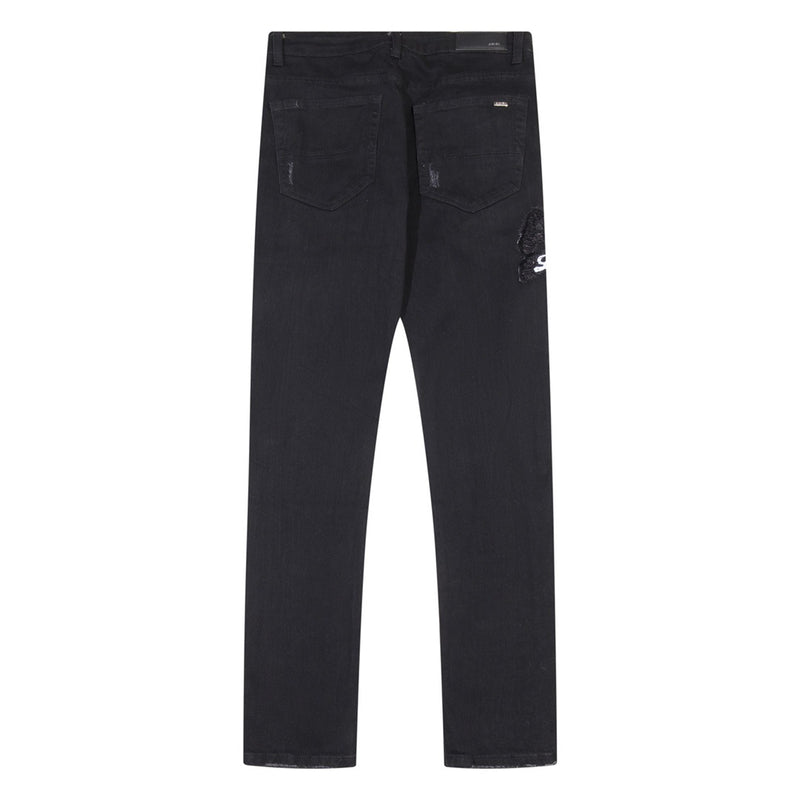 Amiri Jeans Slim Fit Stretch Ripped Jeans