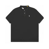 Ralph Lauren POLO shirt RL embroidered lapel POLO loose T-shirt