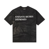 ERD T Shirts Logo Cartoon Print Loose