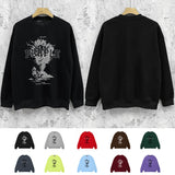 Purple Brand Sweatshirt Loose Crew Neck Sweater
