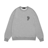 Purple Brand Sweatshirt Loose Crew Neck Sweater