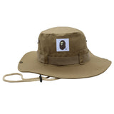 Bathing Ape Hat Sun Protection Versatile Sun Hat
