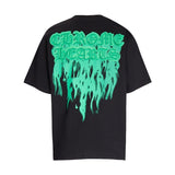 CHH Chrome Heart T Shirts Croix Flame Sanskrit Embroidery Printed T-Shirt Fashion Short Sleeve