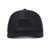Trendy flat brimmed hat breathable sunshade