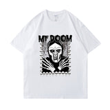 Mf Doom T Shirt Men's and Women's Crew Neck Summer Short Sleeve