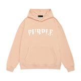 Purple Brand Hoodie Fashion Loose Hooded Sweater