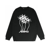 Purple Brand Long Sleeve T-Shirt Fashion Loose Long Sleeve Top