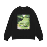 Purple Brand Sweatshirt Loose Crew Neck Sweater