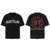 Men Vintage T-Shirts Saint Michael Tee Saint Tears