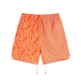 Rhude T Shirt Family Totem Casual Short Sleeve Shirt, Shorts