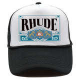 Rhude Hat Shade Mesh Cap Casual Baseball Cap Couple