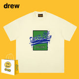 Drew T Shirts Short Sleeve T-shirt Smiley Face Short Sleeve