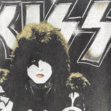 Men Vintage T-Shirts vintage European Tour Kiss Rock Band Short Sleeves