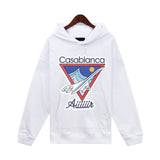 Casablanca Hoodie autumn and winter hooded sweater terry pure cotton