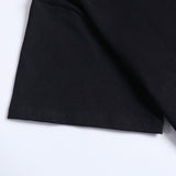 Ow T Shirts Flame Letter Printing for Men and Women