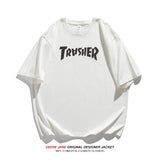 Men T-Shirts Summer Cotton Short Sleeve T-shirt Male Half Sleeve