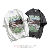 Men's T-Shirts Short Sleeve T-shirt Men's Summer Thin Loose Half Sleeve