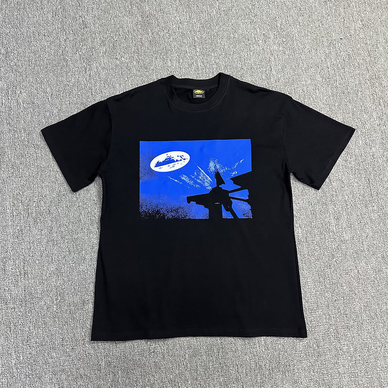 Corteiz T Shirt Short Sleeve Letter Flower