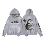 HS JacketsHS Hoodie & Pants Wash Old Vintage Men's and Women's Loose Casual Sweater Sweatpants