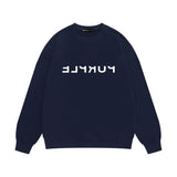 Purple Brand Sweatshirt Loose Crew Neck Sweater