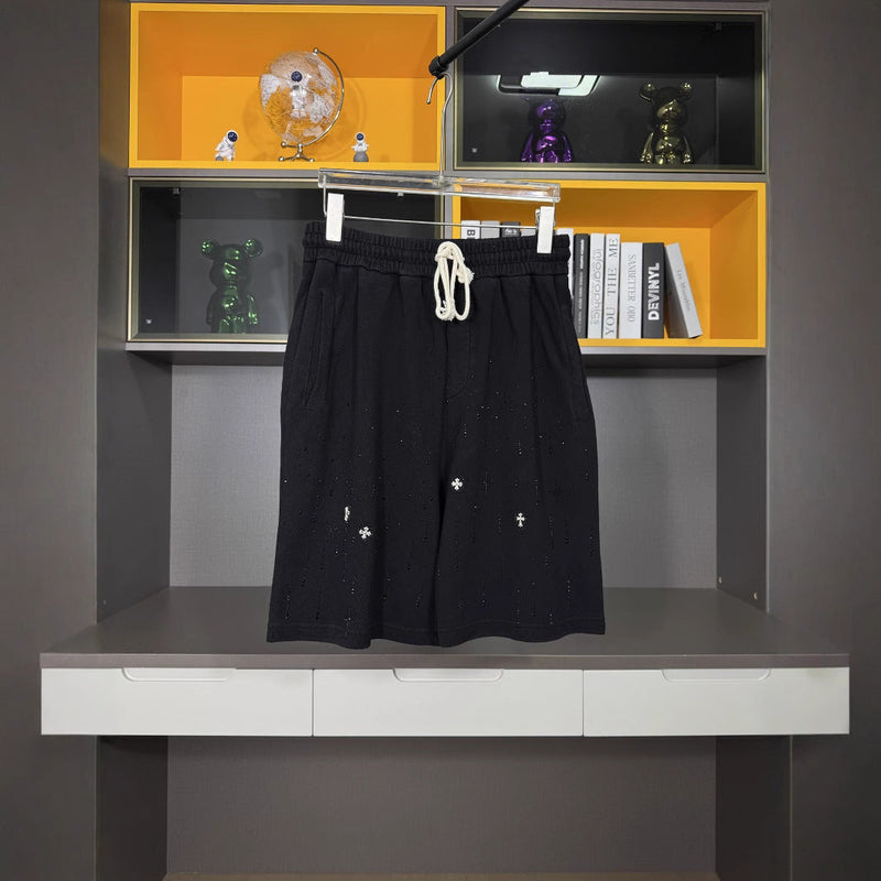 Chrome Heart Shorts Summer Denim Shorts