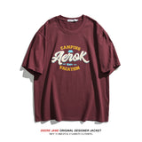 Men's T-Shirts Short-Sleeved T-shirt Men's Summer Loose Half-Sleeved Casual Top