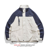 Men Jacket Spring Multicolor Jacket Men's Loose All-Match Casual